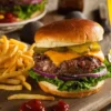 Cheeseburger & Fries